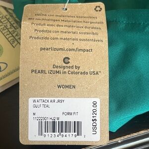 Pearl Izumi Attack Air Jersey - Women's  Medium, Gulf Teal
